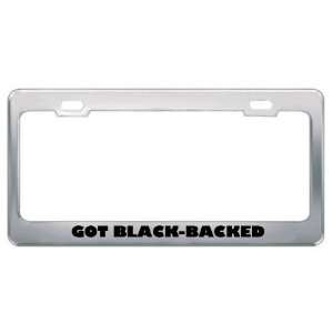 Got Black Backed Jackal? Animals Pets Metal License Plate Frame Holder 