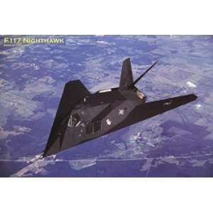  Airplane F 117 Nighthawk   Poster (36x24)