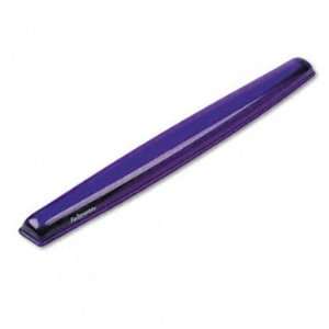 Fellowes Gel Crystals Keyboard Wrist Rest Purple Easy To Clean Stain 