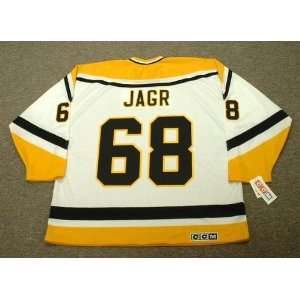 JAROMIR JAGR Pittsburgh Penguins 1996 CCM Throwback Home Hockey Jersey 
