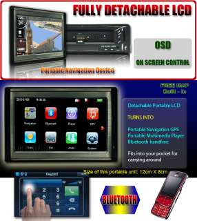 LCD Portable GPS Car DVD CD Player GPS Navi 4288  