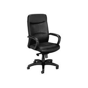  Basyx Products   Exec. High Back Chair, 25x25x46 3/4 
