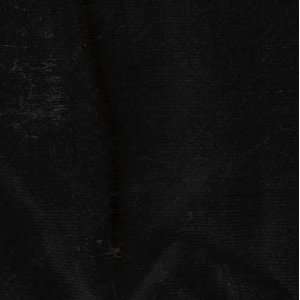  58 Wide Stretch Cotton Velveteen Black Fabric By The 