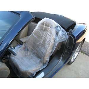  Disposable Plastic Auto Seat Covers   3 ply   Box of 250 