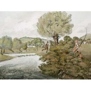  Fly Fishing For Trout Etching Pollard, James Reeve, R G 