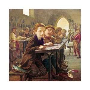  In The Classroom by James Harris. Size 15.85 inches width 