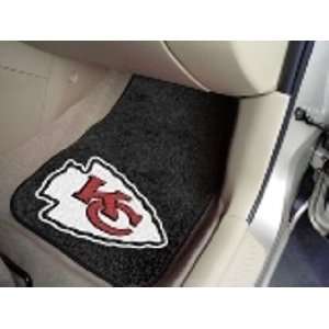  NFL Kansas City Chiefs 2 Car  Auto Mat Set *SALE* Sports 