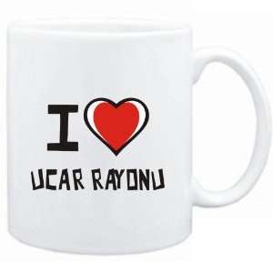  Mug White I love Ucar Rayonu  Cities