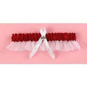  09 Red Prom Garter