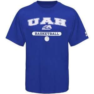   Alabama Huntsville (UAH) Chargers Royal Blue Basketball T shirt