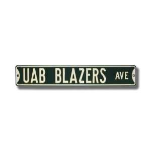  UAB BLAZERS AVE Street Sign