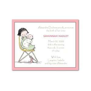   Birth Announcements   Sisterly Love Tea Rose By Petite Alma Baby