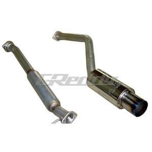 10167901 Racing Ti C Exhaust; Single Muffler; 2Piece System; Right 