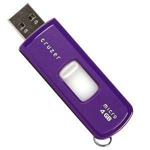  SanDisk Cruzer Micro 4GB USB 2.0 Flash Drive (Blue) Electronics