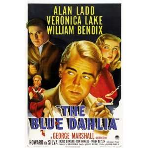 Blue Dahlia Poster Movie 27x40 