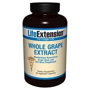   Whole) Grape Extract w/Reveratrol 60 Veg Caps