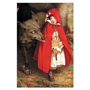  Exclusive By Buyenlarge Little Red Riding Hood 20x30 