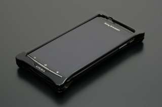 SonyEricsson XPERIAarc,arc S bumper cover Black made in JAPAN GILD 