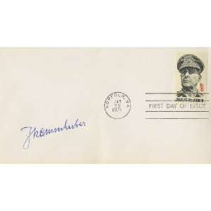  Kammhuber Autographed Commemorative Philatelic Cover 