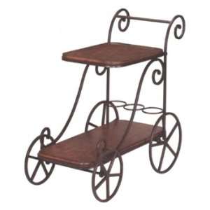  Sedgewick Carriage Style Tea Cart