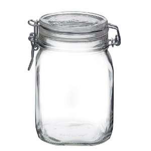   Glass Jar   37.75 ounce Fido by Bormioli Rocco