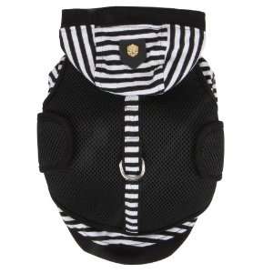  Authentic Puppia Twosome Harness and Hooded Shirt All in 1 