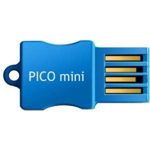  Super Talent Pico Mini A 8gb Usb2.0 Flash Drive Blue 