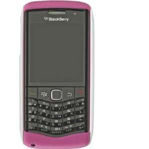  Blackberry 9100 2PC Hardshell White with a Pink Skin Cell 