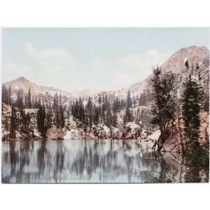  Reprint Twin Lake, Big Cottonwood Canyon, Utah 1900