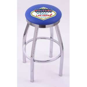  Welcome to Las Vegas 30 Single ring swivel bar stool with 