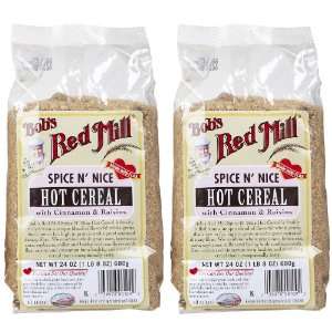 Bobs Red Mill Spice N Nice Cereal, 24 oz, 2 pk  Grocery 