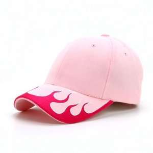  FIRM BRIM ADJUSTABLE PINK/HOT PINK/WHITE HAT CAP HATS 