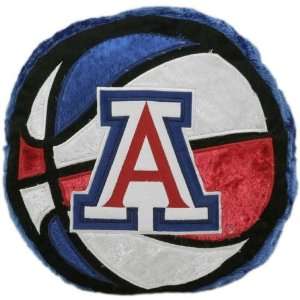  Arizona Wildcats 14 Team Logo Basketball Plush Pillow 