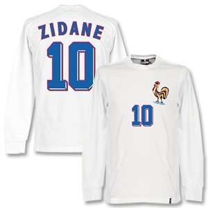   Away L/S Retro Shirt + Zidane 10 (1998 Style)
