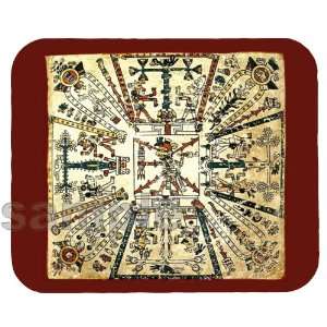  Aztec Cosmogram Mouse Pad 