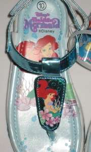 Princess Little Mermaid Ariel Light u Sandals shoes NEW  