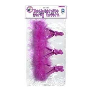  Pipedream Products Bachelorette Party Feather Tiara, Hot 