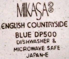 Mikasa ENGLISH COUNTRYSIDE DP500 Blue Salad Plate  