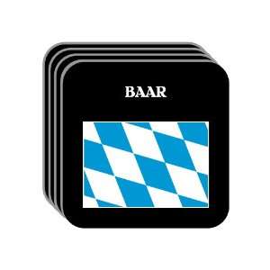  Bavaria (Bayern)   BAAR Set of 4 Mini Mousepad Coasters 