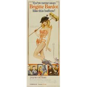  Babette Goes To War Poster Movie Insert 14 x 36 Inches 