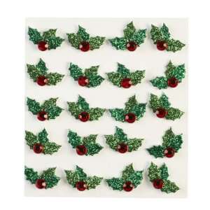  Jolees Boutique Christmas Holly Dimensional Stickers 