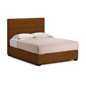   Home Fairfax Tall Bed, King, Tuscan Leather, Bourbon