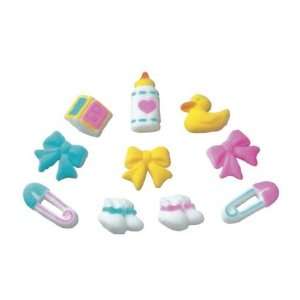 Baby Deluxe Baby Shower Sugar Cupcake & Cake Decoration Topper  