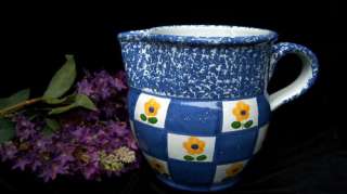 HIMARK #HIM9 POTTERY PITCHER HANDMADE AND HANDPAINTED IN PORTUGAL 