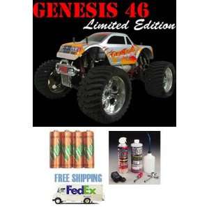  CEN Genesis .46 RTR 1/8th Scale RC Nitro Monster Truck 