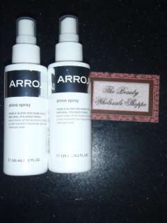 LOT OF 2   ARROJO Shine Spray Gloss & Shine 4.2 oz NEW  