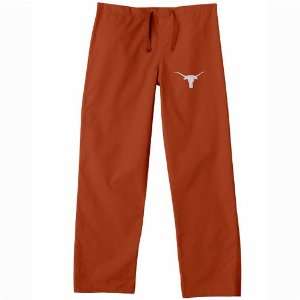  Texas Longhorns NCAA Classic Scrub Pant (Burnt Orange 