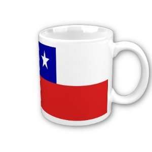 Chile Flag Coffee Cup