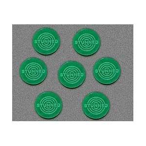  Stunned Tokens   Green (Set of 7) Toys & Games