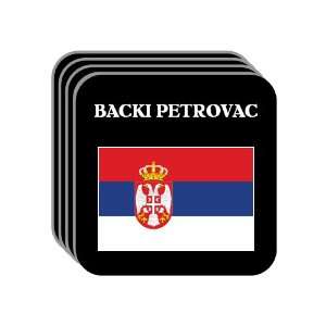  Serbia   BACKI PETROVAC Set of 4 Mini Mousepad Coasters 